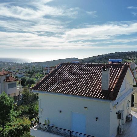 Beautiful Maisonette With A View To The Mountains And The Sea Agia Marina  Dış mekan fotoğraf