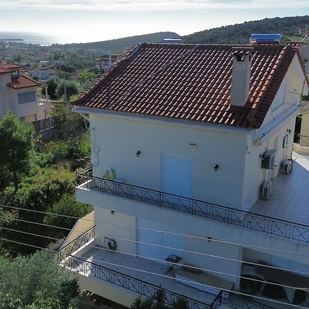 Beautiful Maisonette With A View To The Mountains And The Sea Agia Marina  Dış mekan fotoğraf