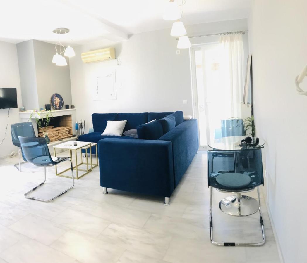 Beautiful Maisonette With A View To The Mountains And The Sea Agia Marina  Dış mekan fotoğraf