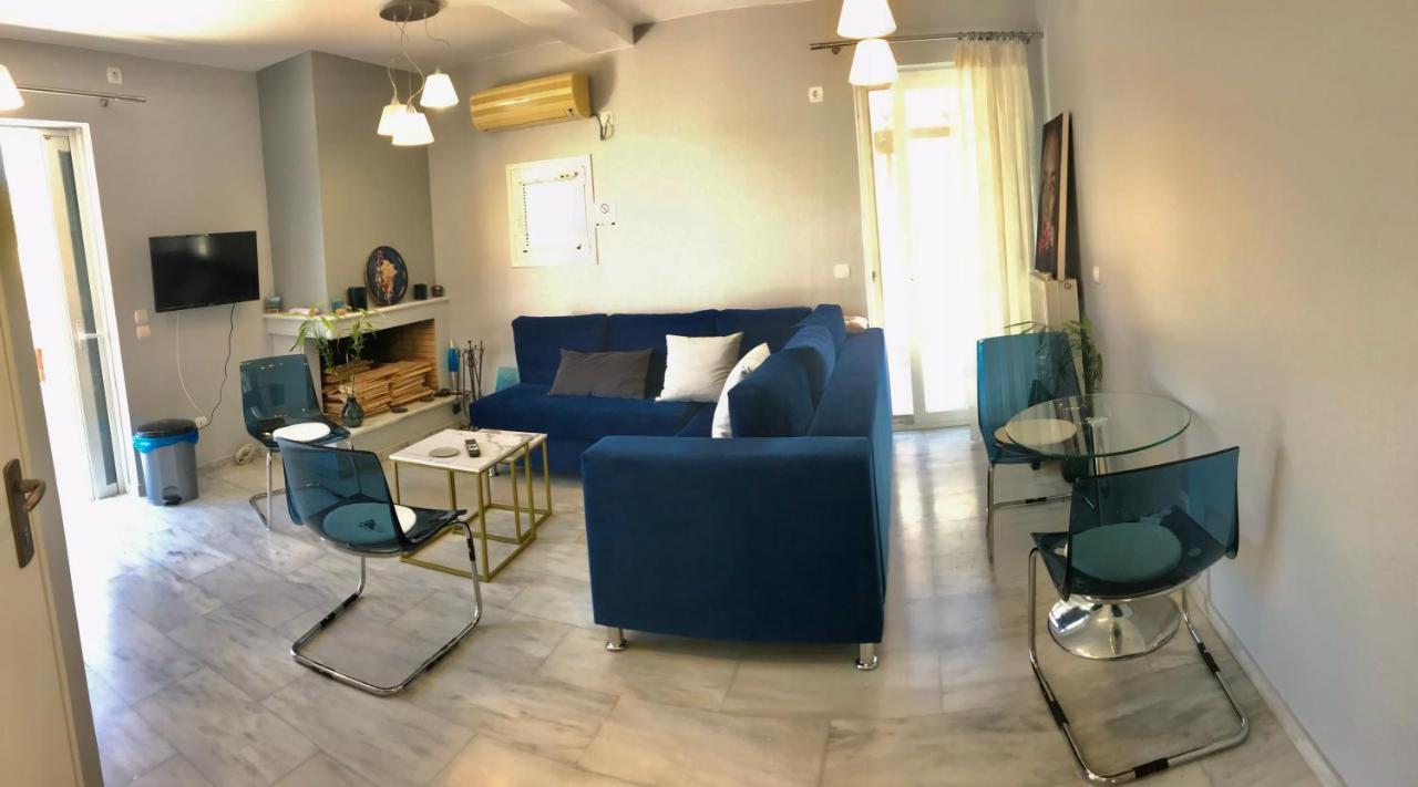 Beautiful Maisonette With A View To The Mountains And The Sea Agia Marina  Dış mekan fotoğraf