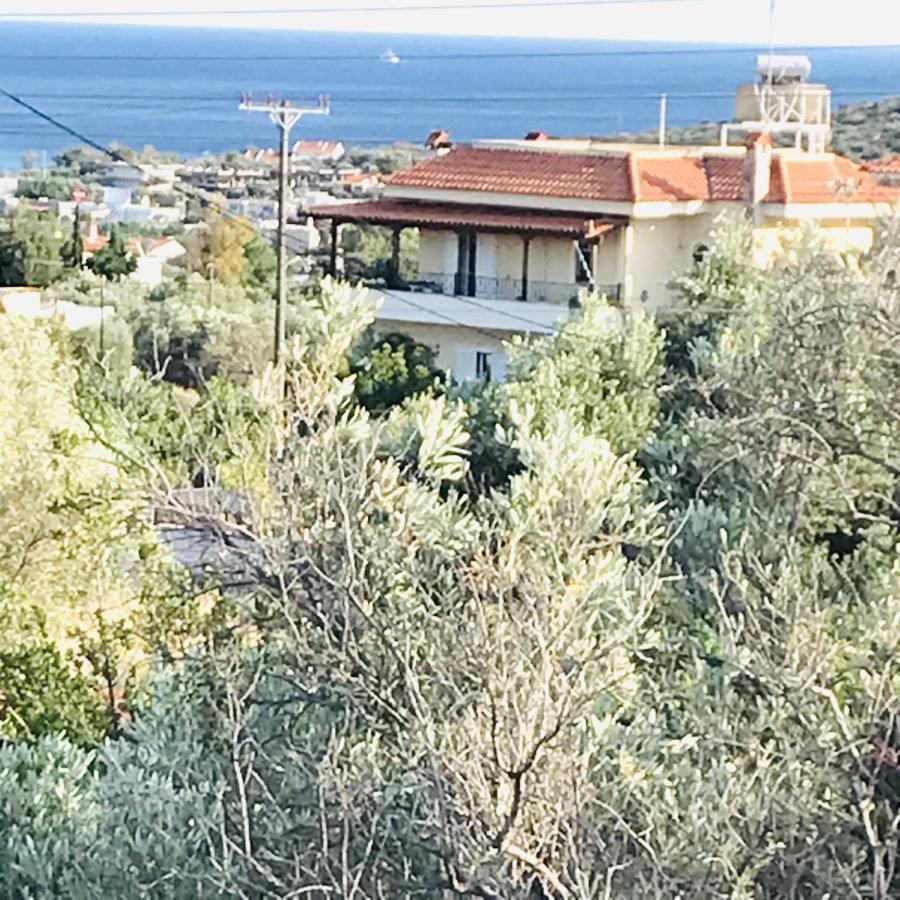Beautiful Maisonette With A View To The Mountains And The Sea Agia Marina  Dış mekan fotoğraf