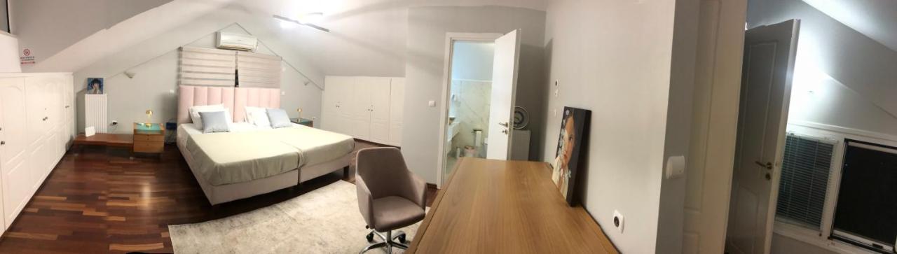 Beautiful Maisonette With A View To The Mountains And The Sea Agia Marina  Dış mekan fotoğraf