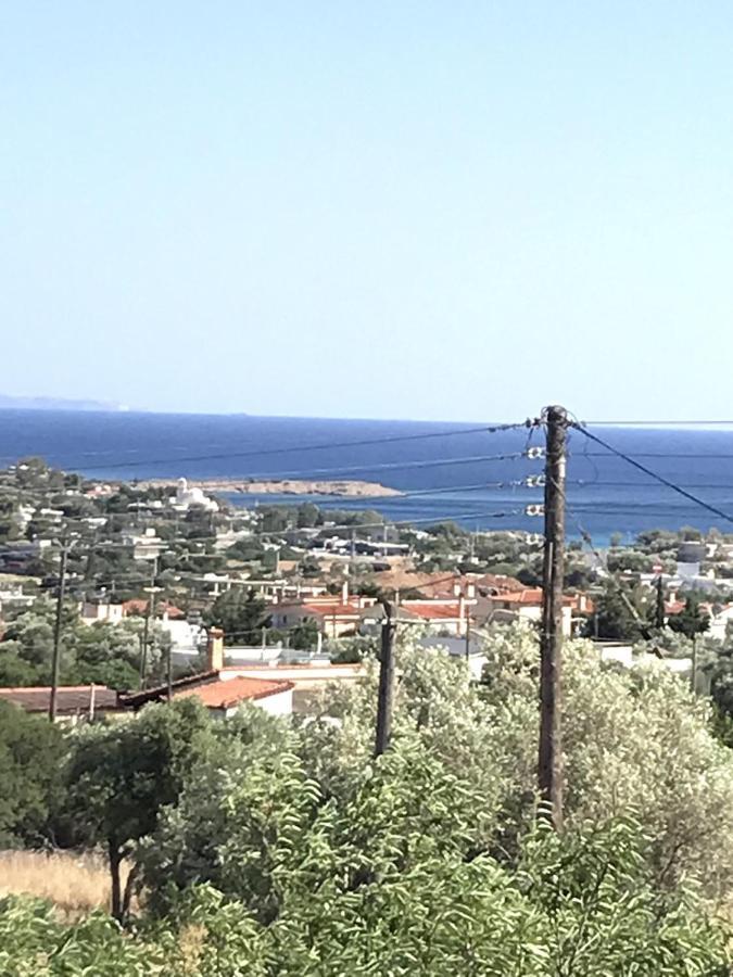 Beautiful Maisonette With A View To The Mountains And The Sea Agia Marina  Dış mekan fotoğraf
