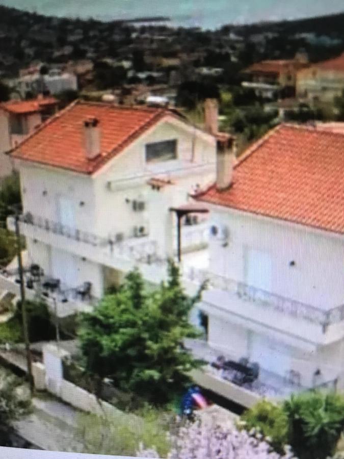 Beautiful Maisonette With A View To The Mountains And The Sea Agia Marina  Dış mekan fotoğraf