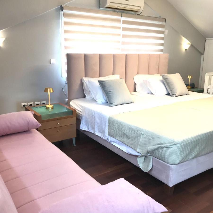Beautiful Maisonette With A View To The Mountains And The Sea Agia Marina  Dış mekan fotoğraf