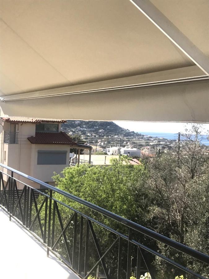 Beautiful Maisonette With A View To The Mountains And The Sea Agia Marina  Dış mekan fotoğraf