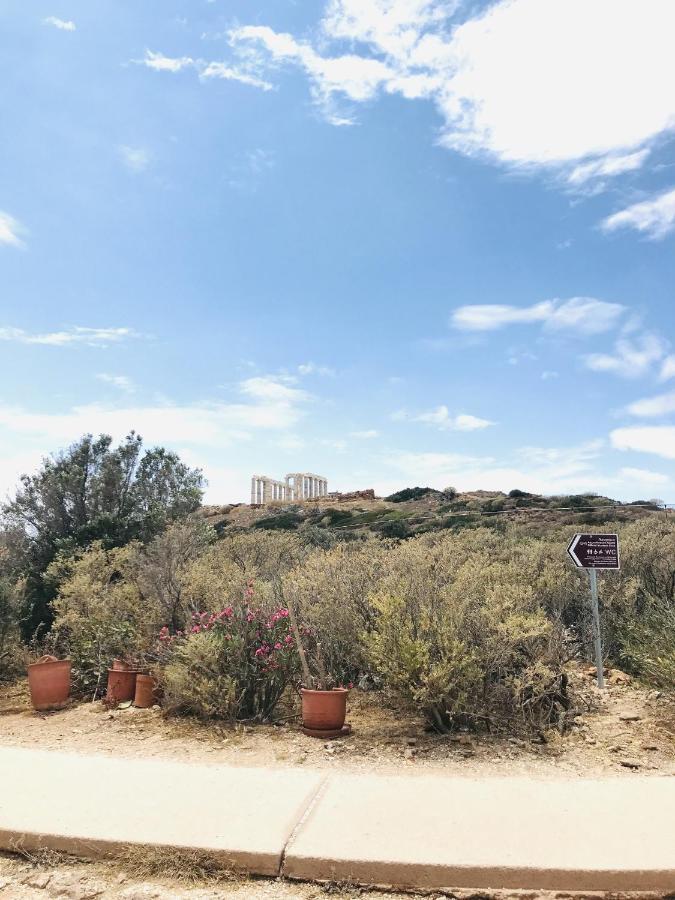 Beautiful Maisonette With A View To The Mountains And The Sea Agia Marina  Dış mekan fotoğraf