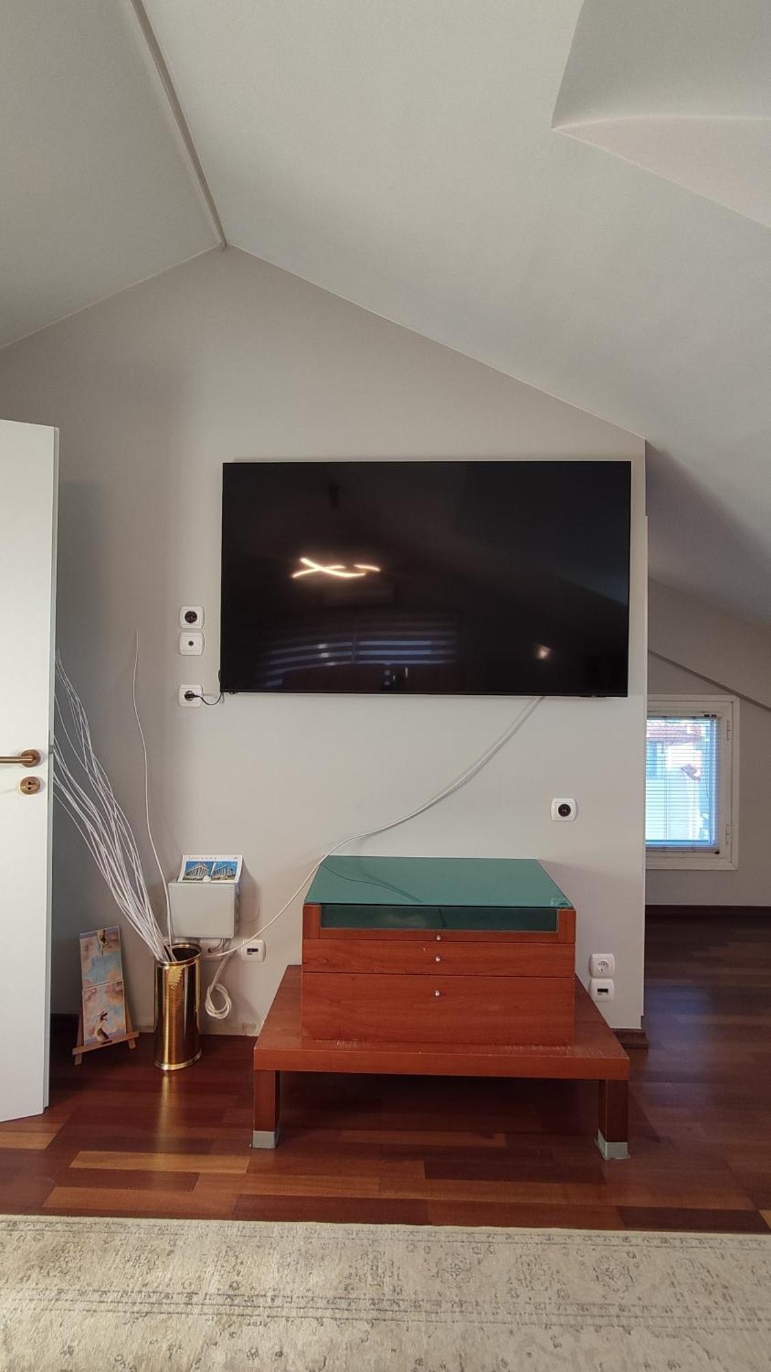 Beautiful Maisonette With A View To The Mountains And The Sea Agia Marina  Dış mekan fotoğraf